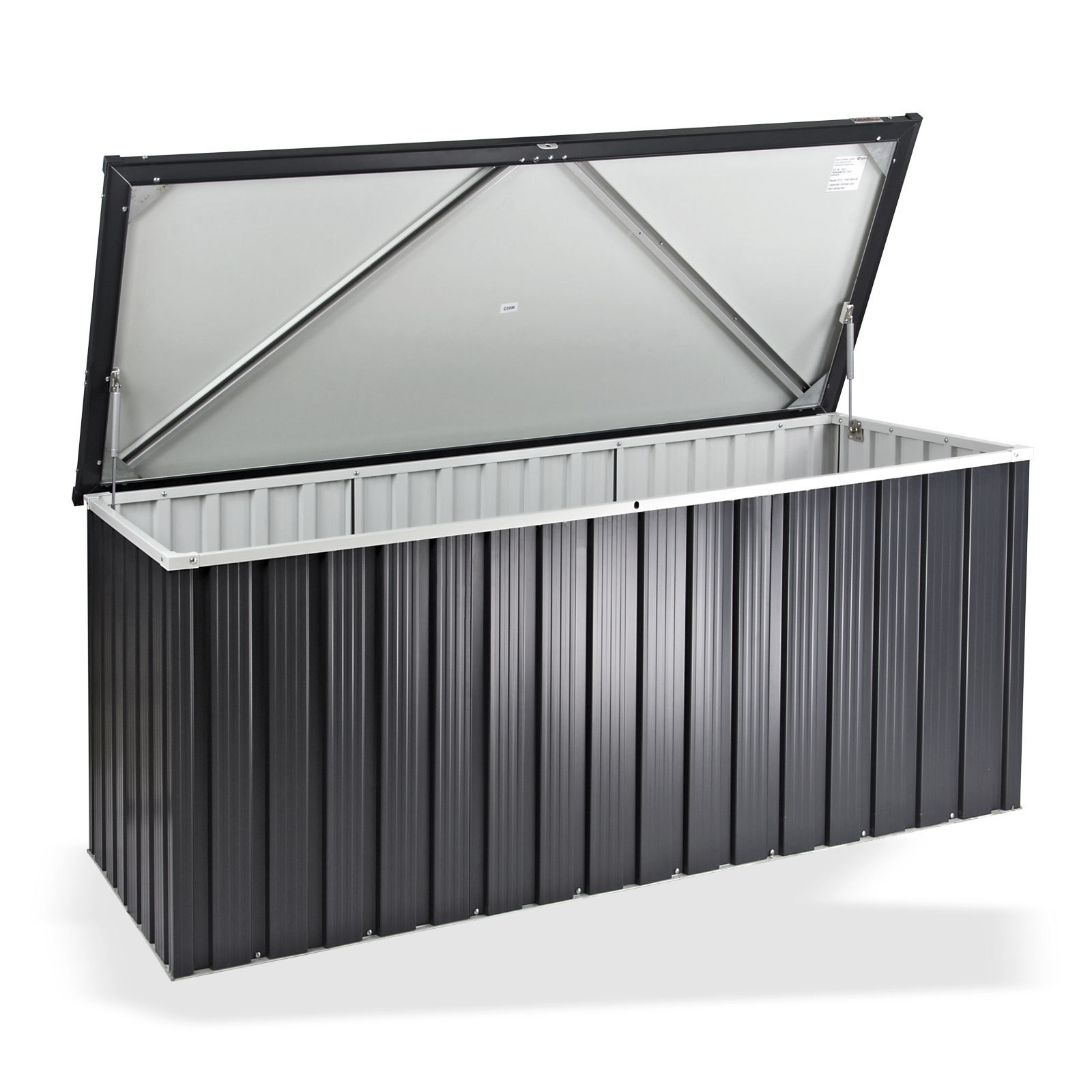 DEMA Metall-Gerätebox Auflagenbox Kissenbox 770 Liter