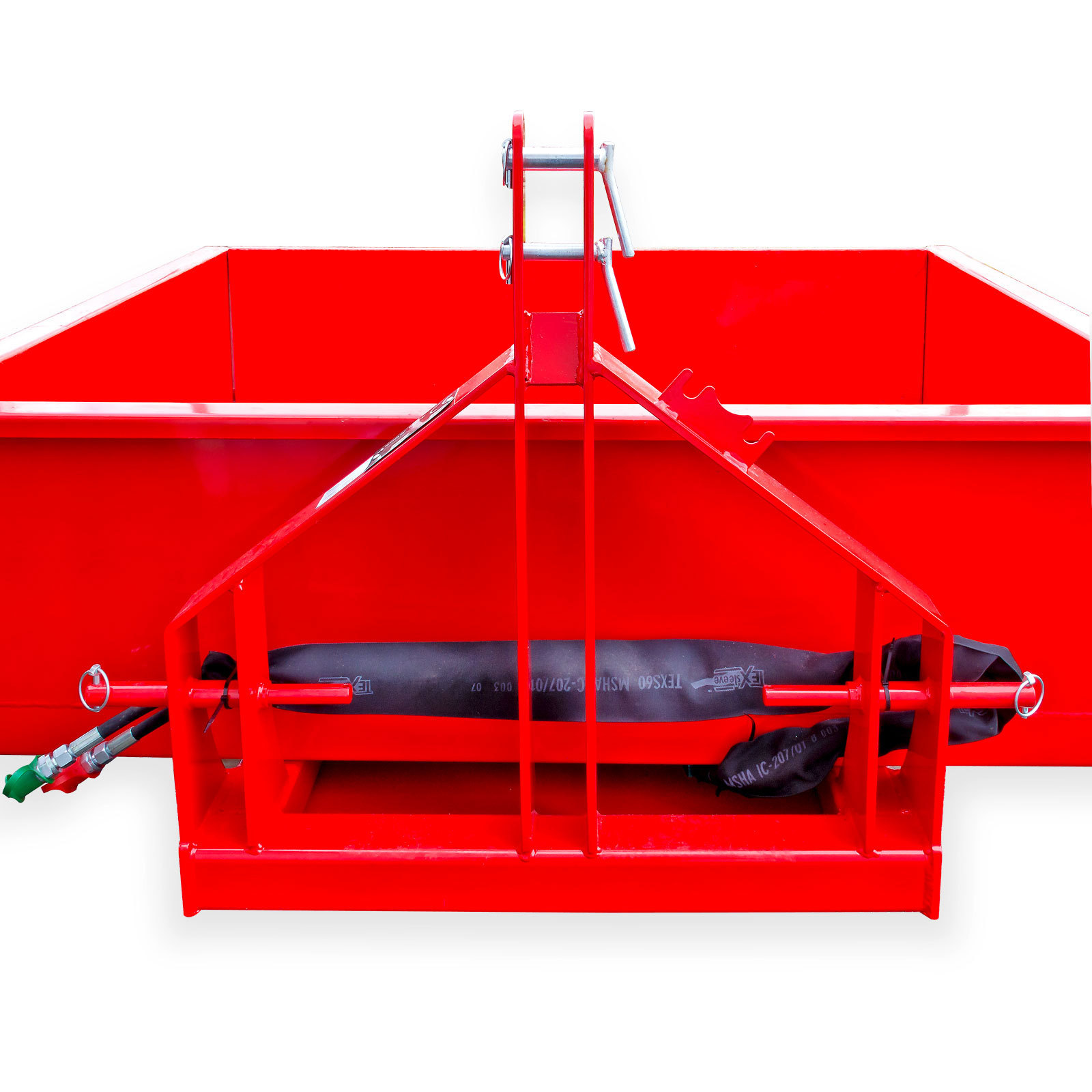 DEMA Heckcontainer / Kippmulde hydraulisch 125x150x40 cm