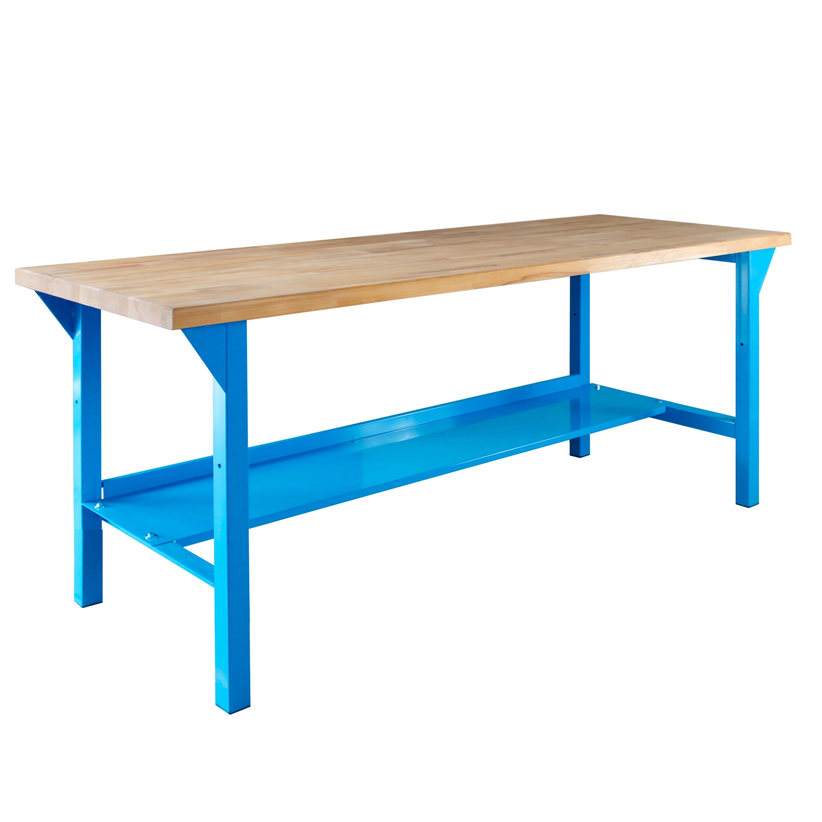 Werkbank Werktisch 150x75x85cm Blau