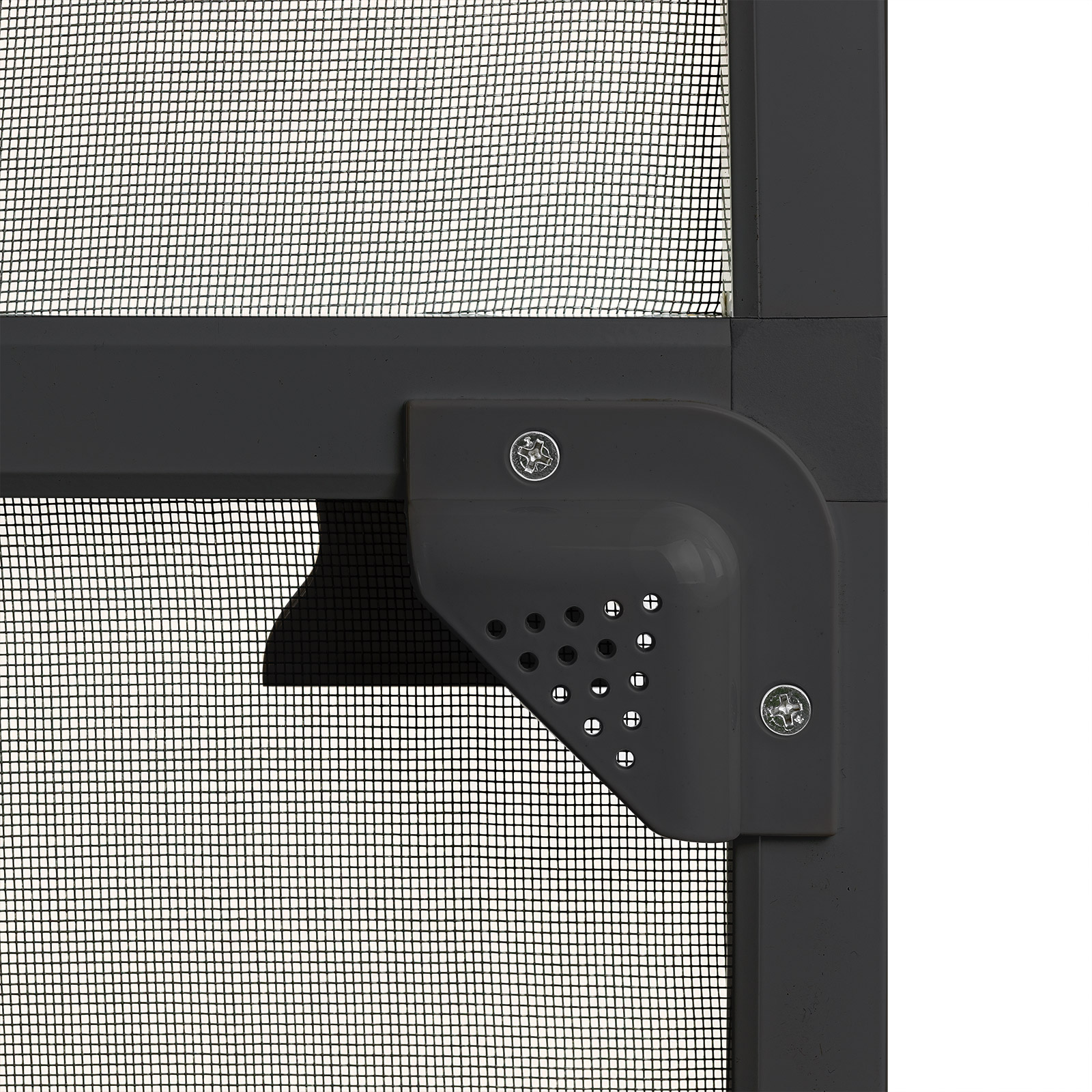 Fliegengitter für Tür / Balkontür 95x210 cm anthrazit Insektenschutz