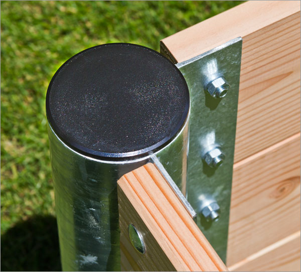 DEMA Hochbeet Holz 'Premium' quadratisch | 45 cm